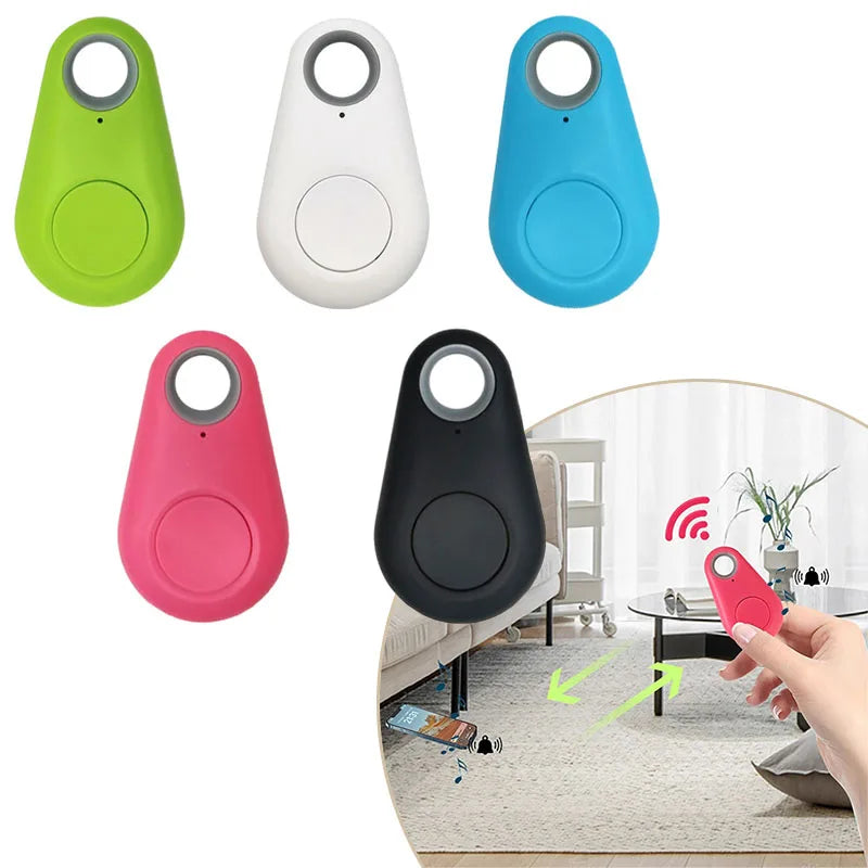 Mini Fashion Bluetooth 4.0 Smart Tracker - Anti-Loss Alarm Locator for Dogs, Kids, Bags, Wallets & Keys