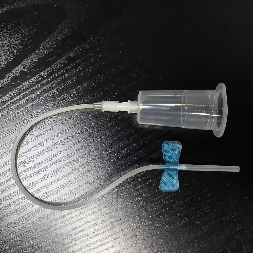 Disposable Blood Collection Needle Holder with Exchangeable Needles