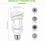 UVB 5.0 10.0 Reptile Heating Lamp 13W /26W UV Energy Saving Bulb Terrarium Basking Reptile Light Turtle Lizard Snake Lamps