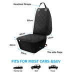 Waterproof Dog Car Seat Cover (Non-Slip, Universal Fit, Eco-Friendly)