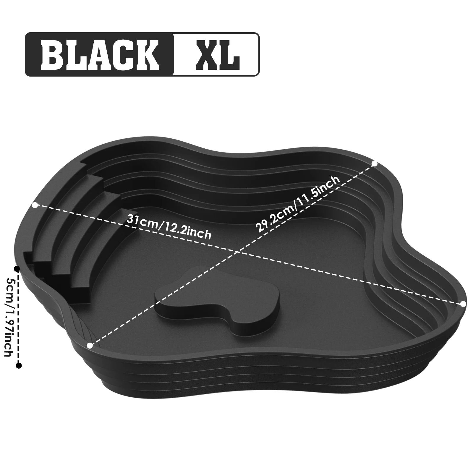 Turtle Bathing Basin, Frog Bathing Basin, Can Also Be Used as Food Bowl and Water Basin, Suitable for Reptiles and Amphibians