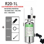 Aquarium DIY CO2 Generator system Kit Stainless Steel CO2 Cylinder Generator System Carbon Dioxide Reactor Kit For Plant Fish