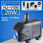 Ultra-Quiet HJ Series Submersible Fountain Pump (500–3000L/H, Multi-Use, Adjustable Flow)