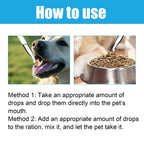 Pet Herbal Cough Relief Drops (Throat Soothe, Immunity Boost, Cats & Dogs)