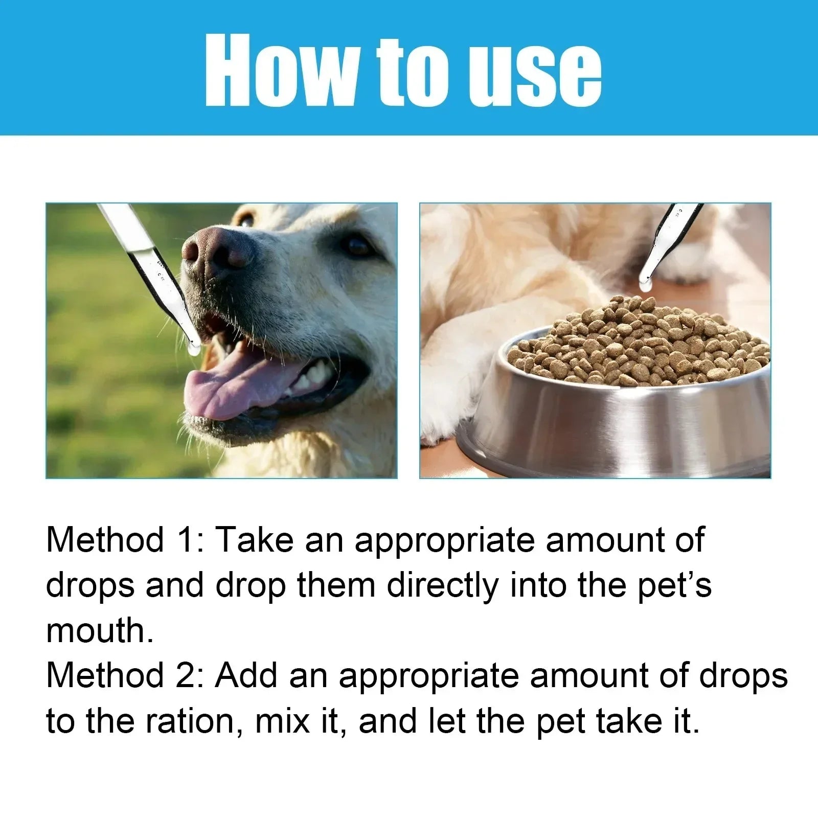 Pet Herbal Cough Relief Drops (Throat Soothe, Immunity Boost, Cats & Dogs)