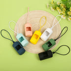Candy Color Dog Poop Bag Dispenser with Rope (Plastic, 8 Colors)