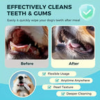 50 PCS Pet Cleaning Products Ear Cleaning Wipes Ear Care Fingertips Ear Mite Removal Cat and Dog Ear Cleaning Pet Products