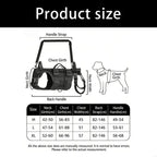 G92C Complete Support Outfit For Handicapped animals Featuring Strong D Attachments And Waterproof Fabric