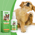 Pet Flea Tick Repellent Spray Effectively Reducing Fleas and Ticks Relieve Skin Itching Protect Health Fast-Acting Pet Repellent