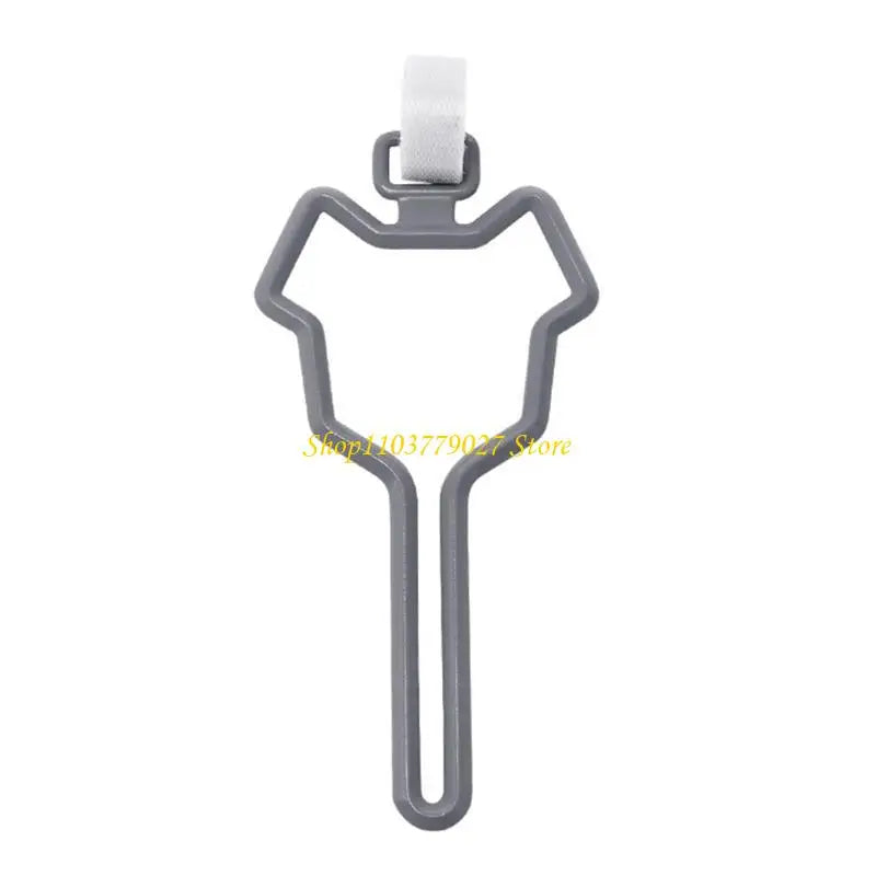 Dog Poop Bag Holder with Leash Clip (Adjustable Plastic, Eco-Friendly)