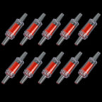 5pcs/10pcs Aquarium Check Valve For Air Pump Plastic One Way Non-Return Accessories for Fish Tank 4mm AirLine Tube