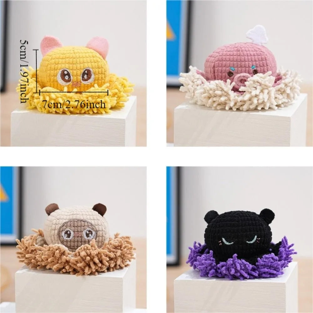 Cartoon Animal Shape Dog Chew Toy — Soft Bite-Resistant Teeth Cleaning Boredom Relief Toy