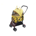 Separable Dog Stroller, Portable Foldable Pet Cart, Lightweight Medium Dogs Carrier, Creative Outdoor Pet Travel Supplies Gear