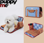 Fashionable Sporty Pet Travel Bag (Waterproof, All-Season, Bichon Frise)