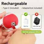 Auto Rolling Ball Cat Toy with Tail — Rechargeable Smart Electric Mouse Teaser for Cats
