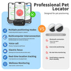 Tize 4G Smart Pet GPS Activity Tracker Dog Collar - Real-Time Anti-Loss Location Monitoring Device