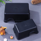 Reptile Hiding Cave Turtle Lizard Snake Hide Rest Cave Reptiles Toys Basking Hide Habitat Aquarium Landscaping Terrarium Decor