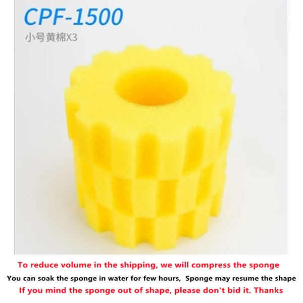 SUNSUN GRECH CPA CPF-5000/10000/15000 Spare Replacement Pond Filter Sponge Pads Foams