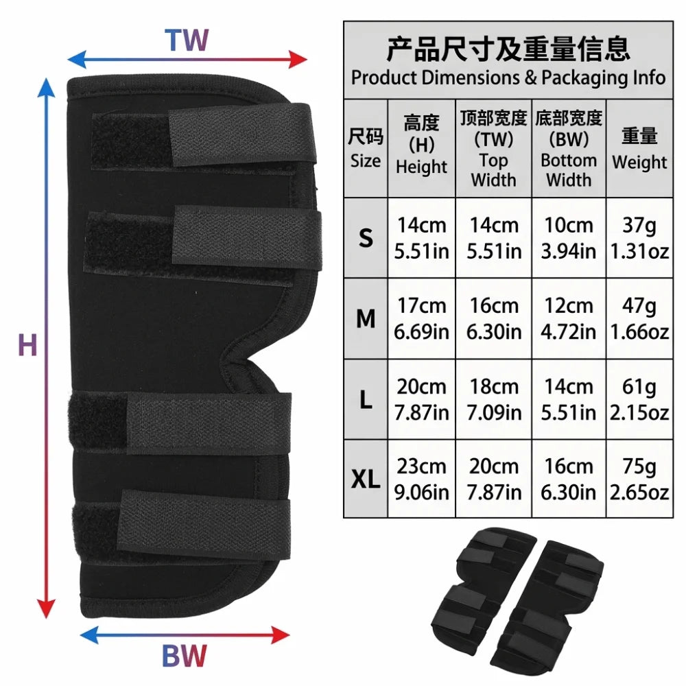 Dog Leg Recovery Sleeve (Breathable, Anti-Lick, Stretchy Fabric)
