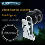 Magnetic Seaweed & Veggie Feeding Clip for Aquariums (Strong Magnet, VastOcean)