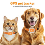 New Style Mini GPS Pet Tracker Collar with Movement Alerts - Remote Anti-Loss Locator for Dogs, Cats & Puppies