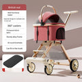 2026 New Separable Pet Stroller, Portable One Click Recycling Cat Stroller, Universal Lightweight Baby Stroller for Travel