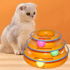 Interactive Cat Exercise Ball Toy — Amusement Game Ball for Indoor Cats