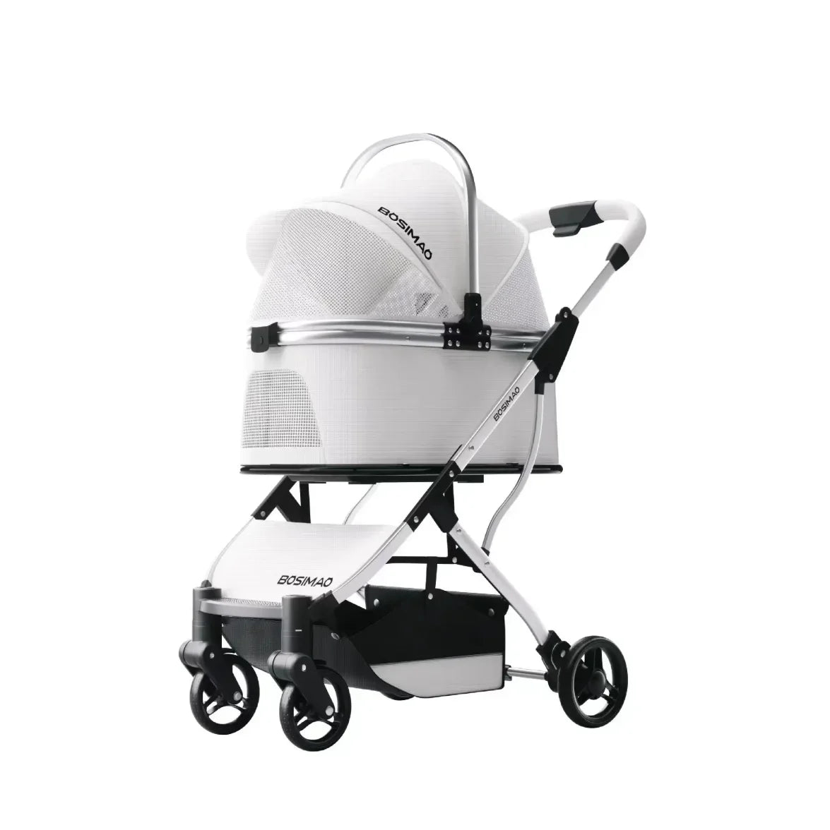 High appearance Pet Stroller Detachable Multifunctional Pet Carrier  Lightweight and Foldable  Portable Pet Stroller Dogs Buggy