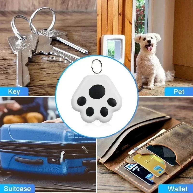 Smart Bluetooth GPS Anti-Loss Pet Tracker & Key Finder - Dog, Cat, Kids & Bag Locator for iOS & Android