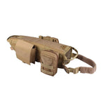 Tactical Camouflage Dog Vest Large Dog Outdoor Training Chest And Back Set Explosive Charge Leash Military Police Dog Equipment