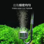 Aquarium CO2 Diffuser & Bubble Atomizer (Suction Cup, Planted Tank, Fine Mist Reactor)