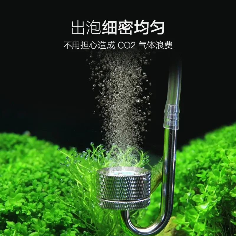 Aquarium CO2 Diffuser & Bubble Atomizer (Suction Cup, Planted Tank, Fine Mist Reactor)