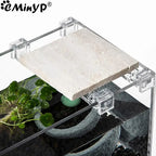 Acrylic Fish Tank Glass Clips (4pcs, 5.5–15mm Wall Thickness, Aquarium Lid Support Clamps)
