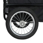 Modern Pet Stroller Large Capacity Foldable For Cat Dog Outdoor Travel Portable Tricycle Cycling Dual-purpose Luggage Pet Cart b