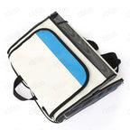 Foldable 2-in-1 Rolling Pet Carrier Backpack with Wheels (Dual-Use, Ventilated, Travel-Ready)