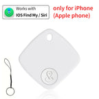 Mini Bluetooth GPS Pet Tracker with Anti-Loss Reminder - Cat & Dog Finder Compatible with iOS FindMy & Android