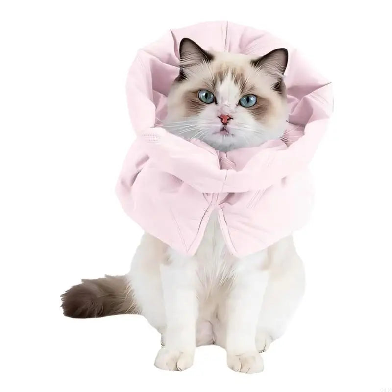 Soft Multifunctional Cat Recovery Collar — Anti-Lick Neck Protector for Daily Use & Post-Surgery