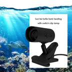 E27 Pet Light Holder UVA UVB Turtle Heating Lamp Bases Set High Temperature Resistance Rotary Clip-on Bulb Lighting