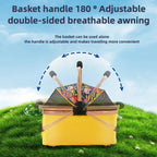 3-in-1 Pet Stroller with Car Seat (4-Wheel, Foldable, up to 36lbs)