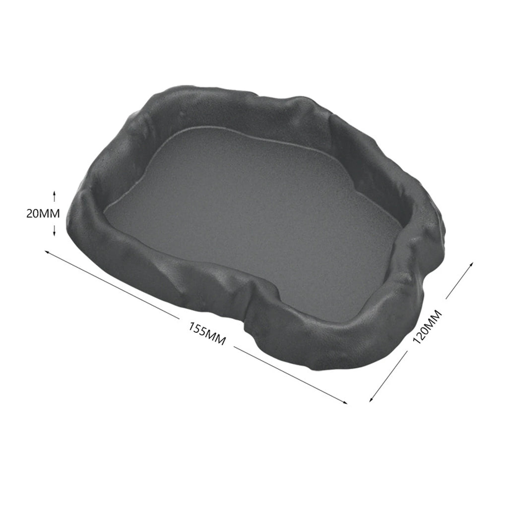 Crawler Pet Feeder Basin Reptiles Amphibians Drinking Feeder Turtle Tortoise Scorpion Lizard Crab Bowl Small Pet Supplies