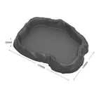 Crawler Pet Feeder Basin Reptiles Amphibians Drinking Feeder Turtle Tortoise Scorpion Lizard Crab Bowl Small Pet Supplies