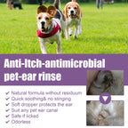 Ear Cleaner Pet Ear Drops For Infections Control Yeast Mites Ear Mites And Ear Wax Itching 118ml