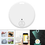Water-Resistant Bluetooth Smart Tracker - Real-Time GPS Key & Pet Locator Finder