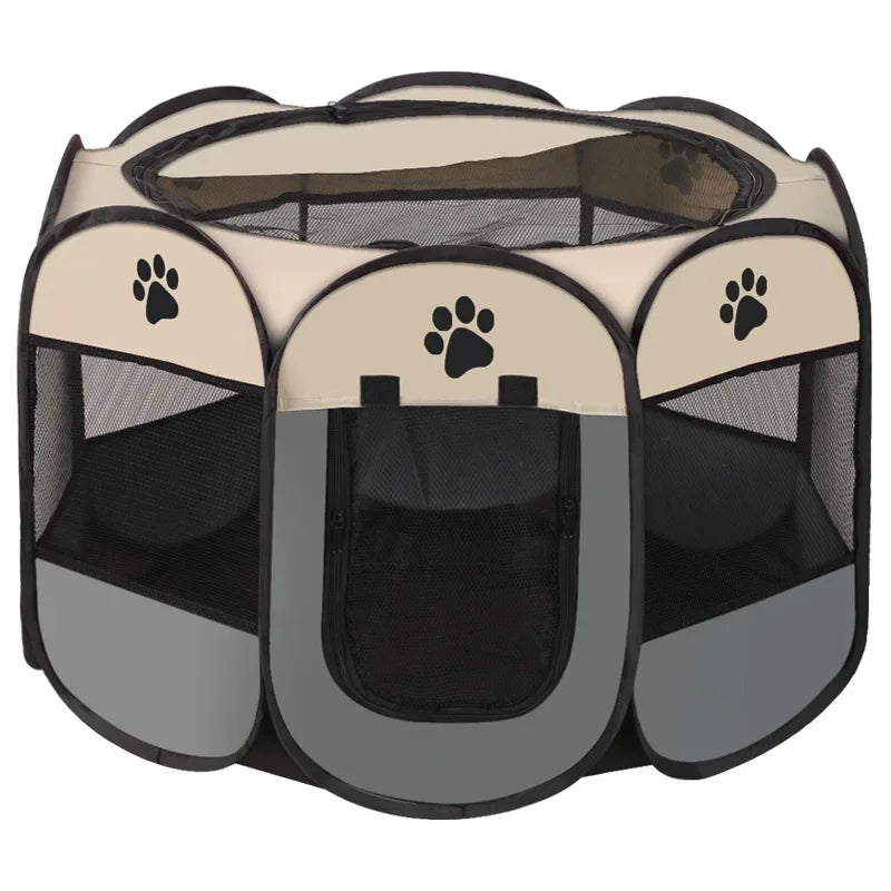 DDHOME Enclosed Pet Birthing Bed & Delivery Cage (All-Season)