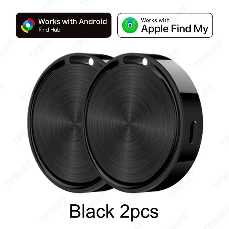 Dual System iOS & Android GPS Smart Tag - Vehicle, Pet & Child Anti-Loss Locator with Google Find Hub