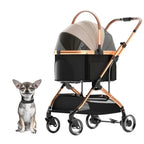 STLFBello Puppy Stroller Detachable Pet Stroller for Dogs Pet Carriers & Travel Products