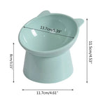 Elevated Pet Feeder Bowl Stand (Posture Support, for Cats & Puppies)