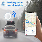 Vehicle GPS Tracker - No Subscription Car Locator for Apple Find My (iOS), Real-Time Hidden Tracking Device