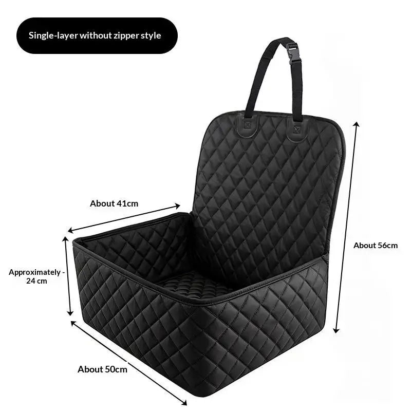 Car Seat Cover for Pets Large Size Waterproof Nonslip Cushion for Dogs and Cats Universal for Cars
