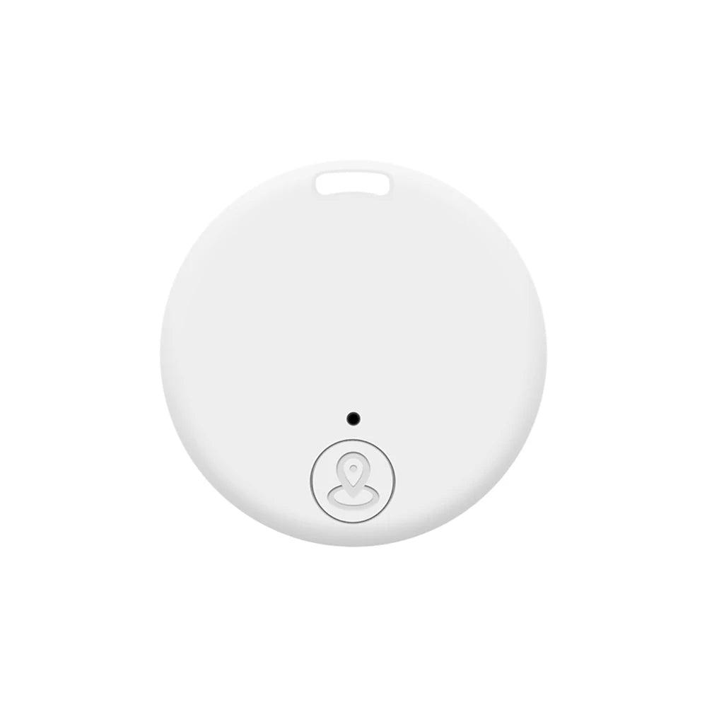 Round Mini Bluetooth Anti-Loss Tracker for Dogs, Cats, Kids & Keys - Smart Finder Accessory
